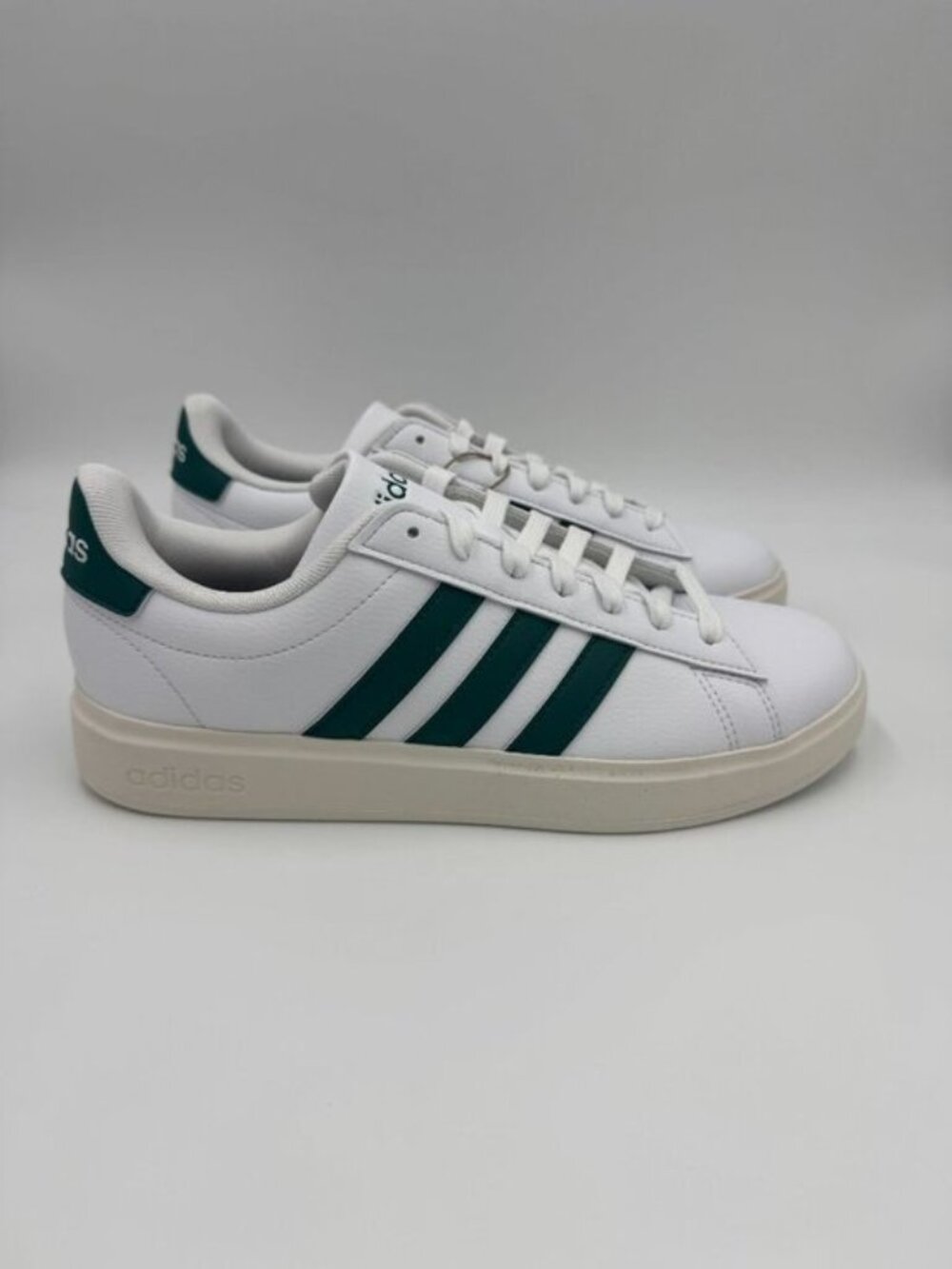 adidas Grand Court White / Green Men's Shoes